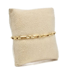Bracelet maille Figaro