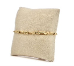 Bracelet maille Figaro