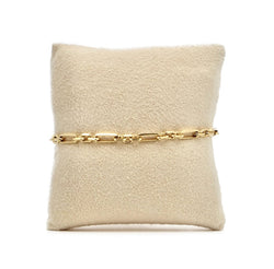Bracelet maille Figaro