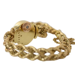 Jaeger - LeCoultre dame bracelet torsadé, or jaune 18 carats, 1954 - Castafiore