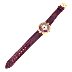 Montre Cartier, "Vendôme Must", vermeil.