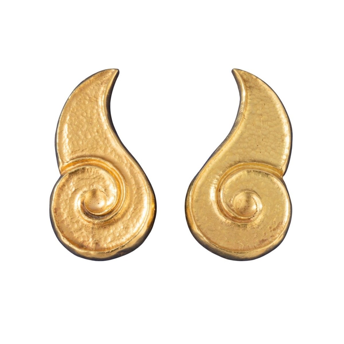 LALAOUNIS paire de clips d'oreilles en or 18k - Castafiore