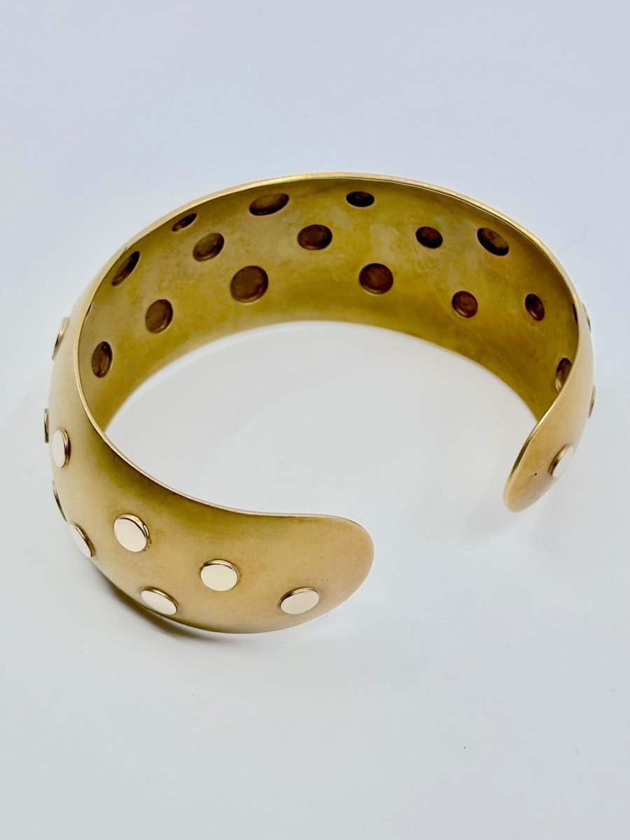 Large bracelet en or amati - Castafiore
