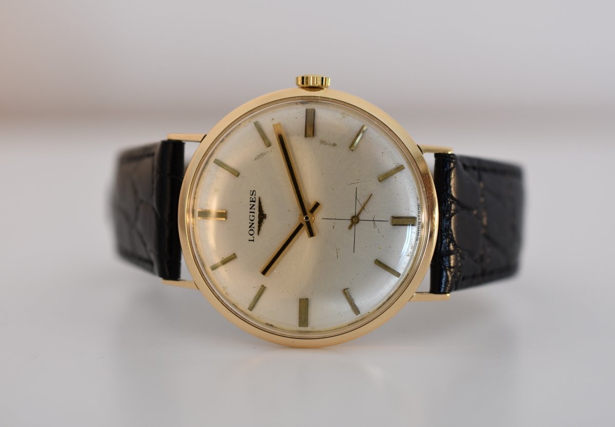Longines "Classic Man", Calibre mécanique 420, or jaune 18 carats 750/000, Circa 1968 - Castafiore