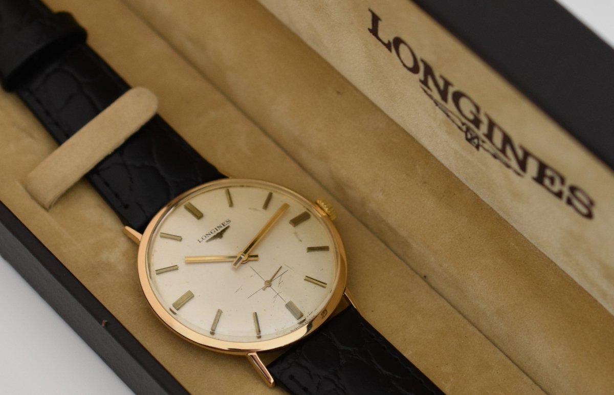 Longines "Classic Man", Calibre mécanique 420, or jaune 18 carats 750/000, Circa 1968 - Castafiore