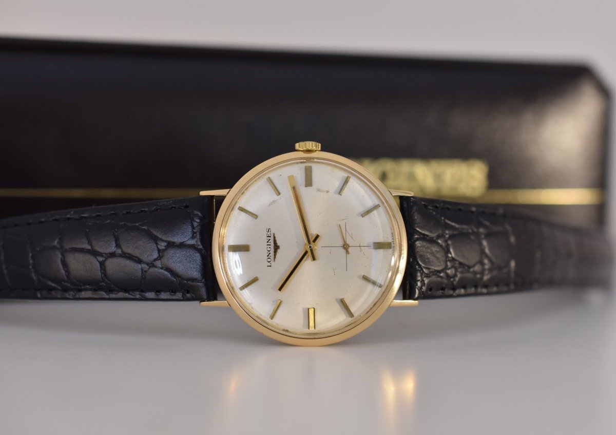 Longines "Classic Man", Calibre mécanique 420, or jaune 18 carats 750/000, Circa 1968 - Castafiore
