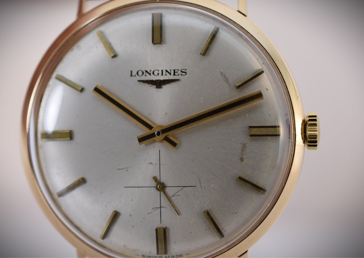 Longines "Classic Man", Calibre mécanique 420, or jaune 18 carats 750/000, Circa 1968 - Castafiore
