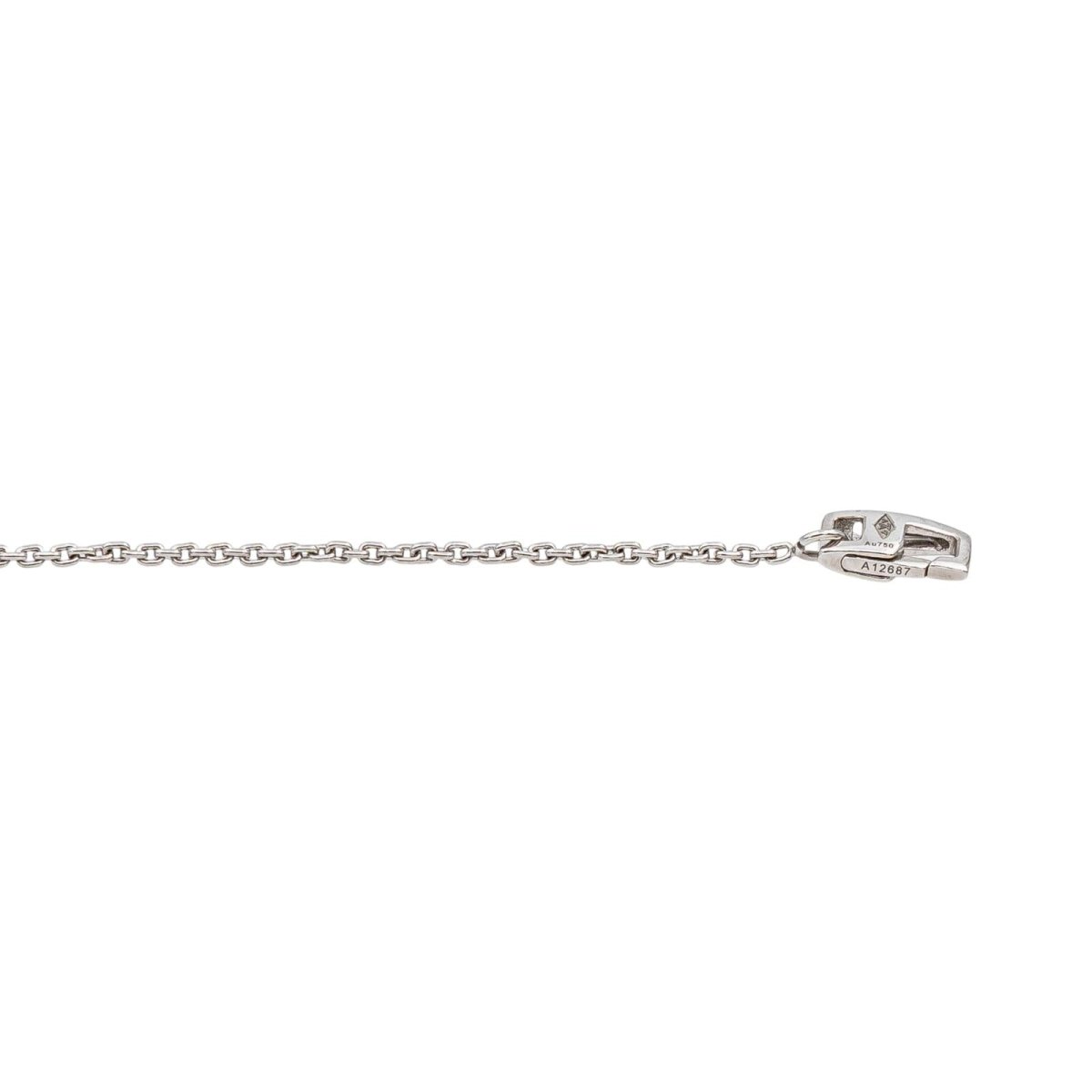 Louis Vuitton Collier Idylle Blossom Or blanc Diamant - Castafiore