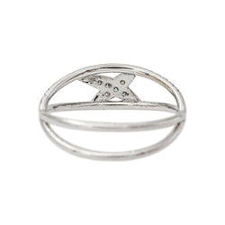 Mauboussin Bague A la croisée des étoiles Or blanc Diamant - Castafiore