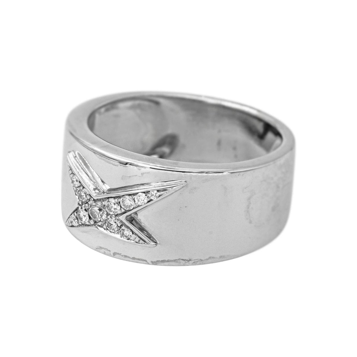 Mauboussin Bague Bandeau Etoile Divine Or blanc Diamant - Castafiore