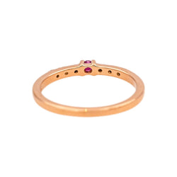 Mauboussin Bague Capsule d'émotions Or rose Rubis - Castafiore