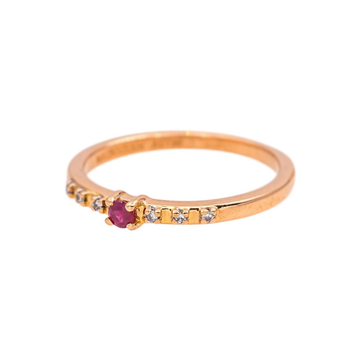 Mauboussin Bague Capsule d'émotions Or rose Rubis - Castafiore