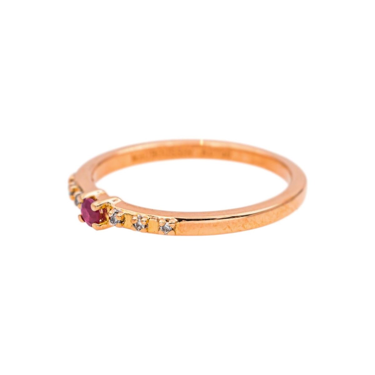 Mauboussin Bague Capsule d'émotions Or rose Rubis - Castafiore