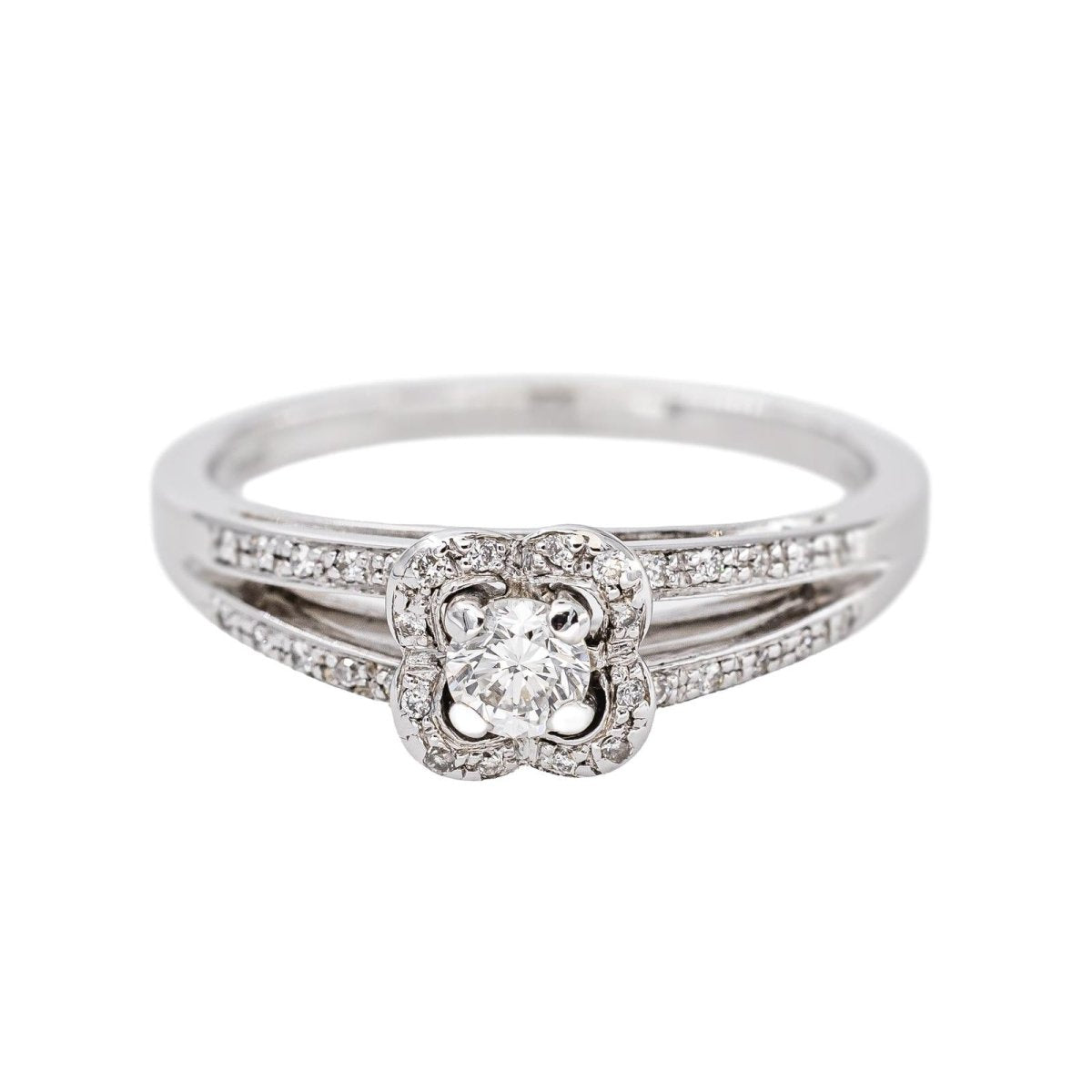 Mauboussin Bague Chance of Love Or blanc Diamant - Castafiore