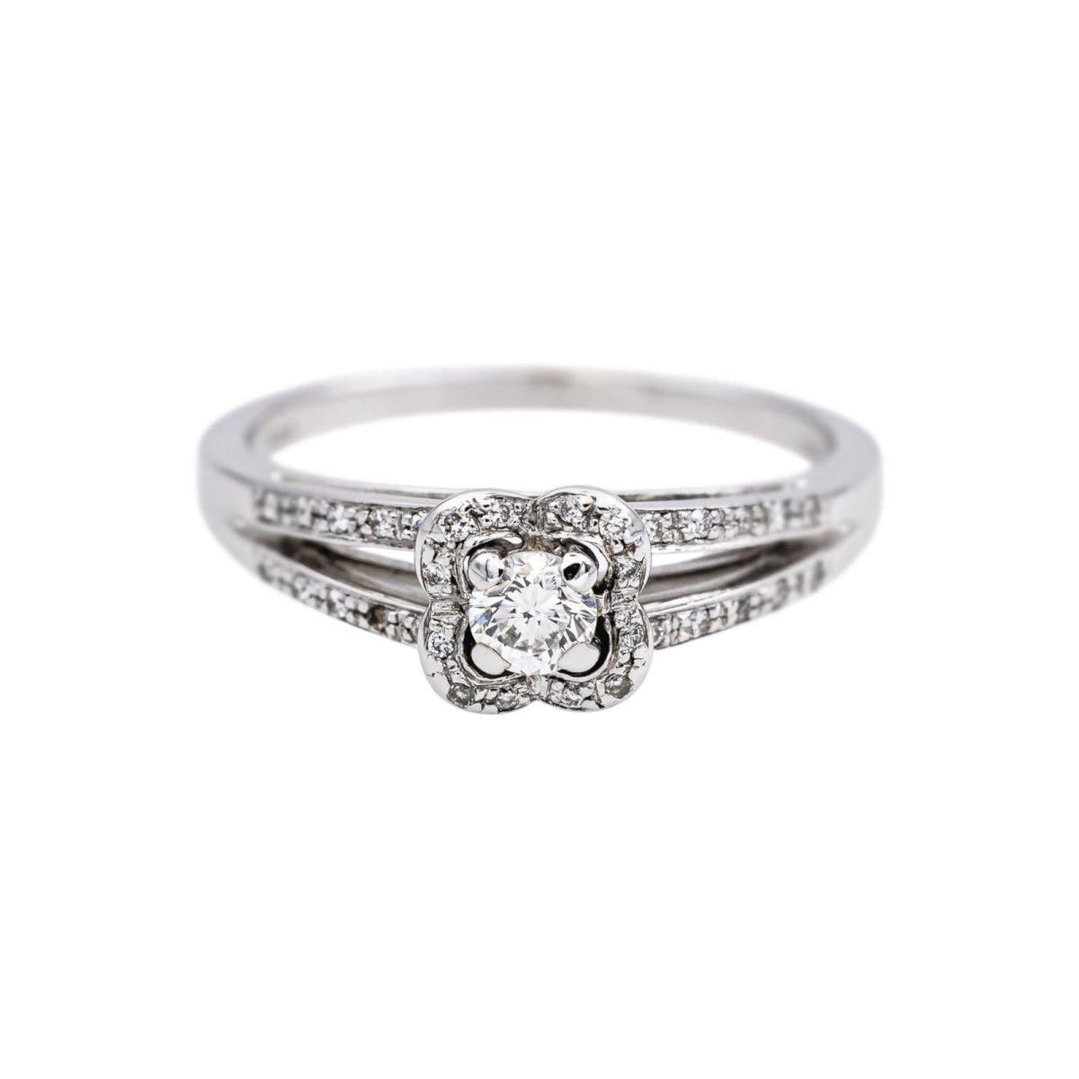 Mauboussin Bague Chance of Love Or blanc Diamant - Castafiore