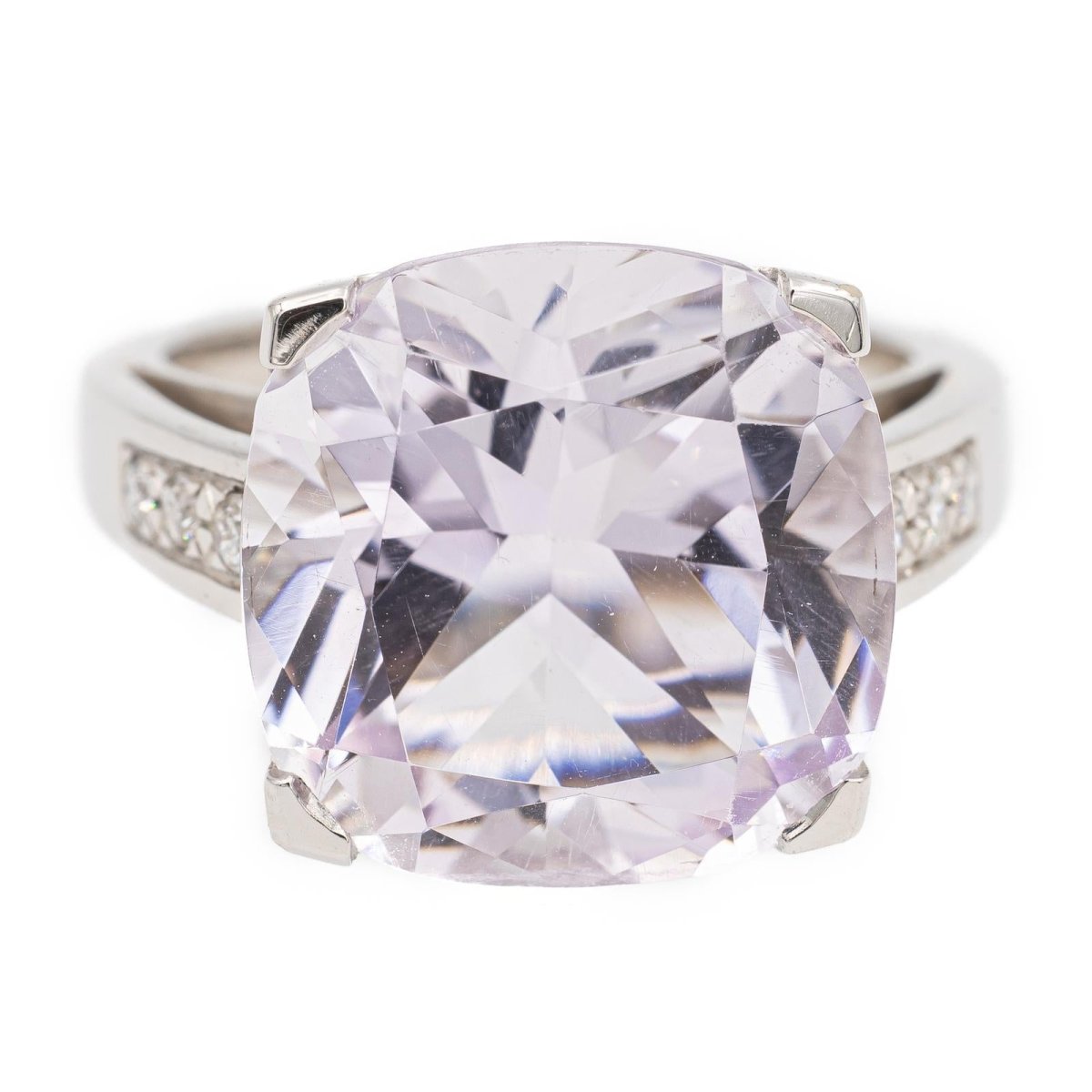 Mauboussin Bague Gueule d'Amour Or Blanc Améthyste - Castafiore