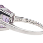 Mauboussin Bague Mon bébé d'amour Or blanc Améthyste - Castafiore