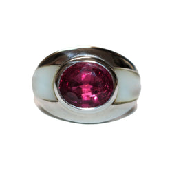 MAUBOUSSIN bague NADIA rubellite - Castafiore