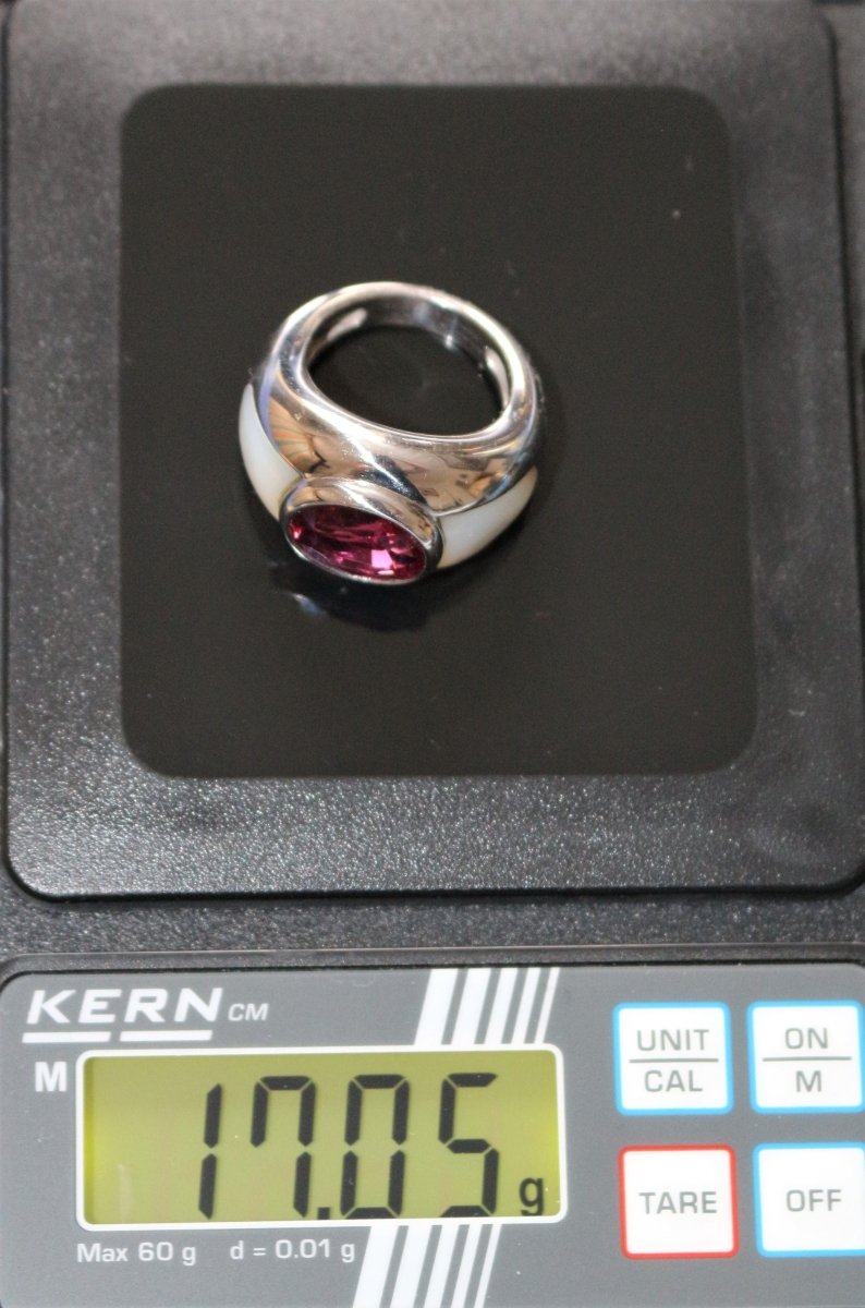 MAUBOUSSIN bague NADIA rubellite - Castafiore