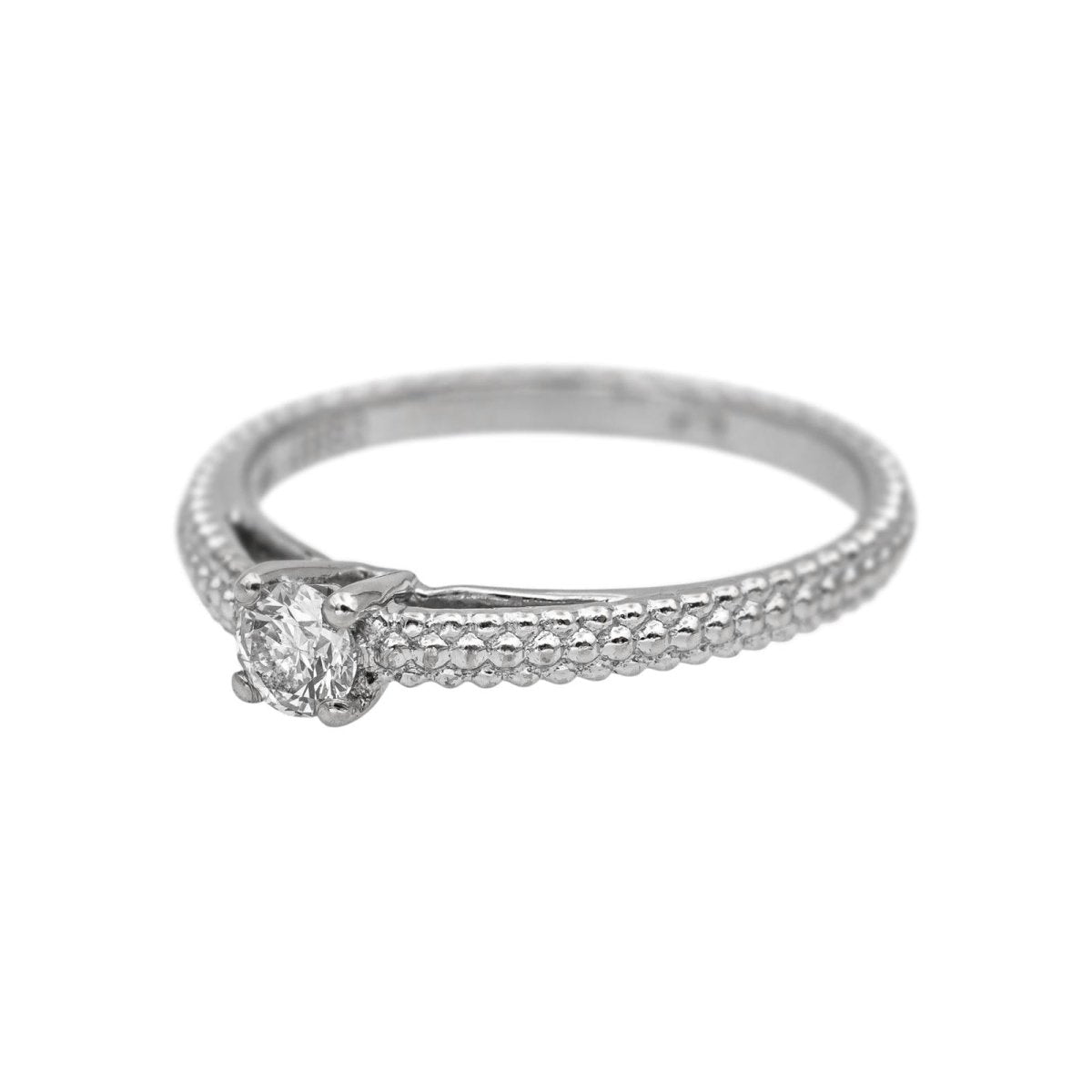 Mauboussin Bague Solitaire Fan du premier jour Or blanc Diamant - Castafiore