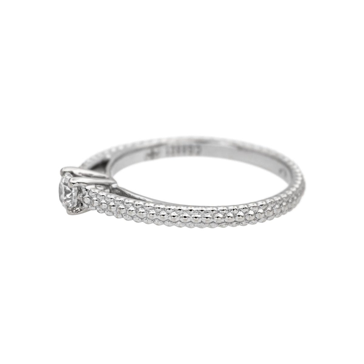 Mauboussin Bague Solitaire Fan du premier jour Or blanc Diamant - Castafiore