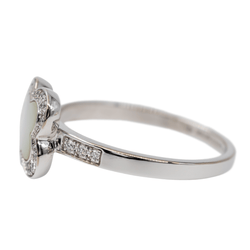 Mauboussin Bague Trèfle de Toi Or blanc Nacre - Castafiore