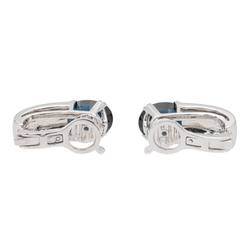 Mauboussin Boucles d'oreilles Nuit d'Amour Or blanc Saphir - Castafiore