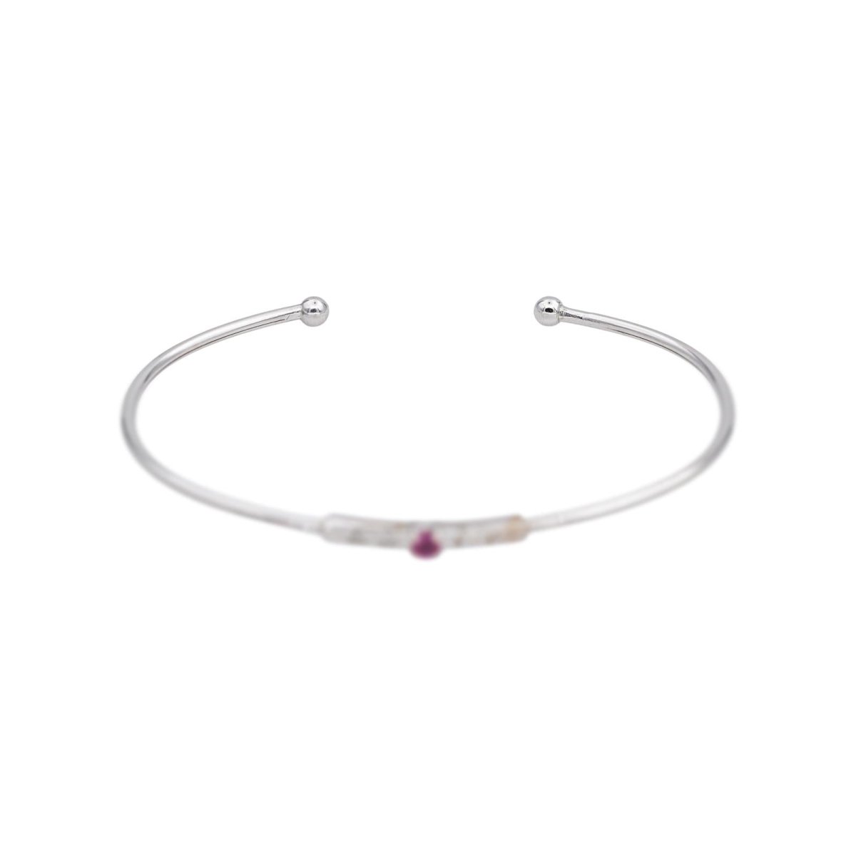 Mauboussin Bracelet Capsule d'émotions Or blanc Rubis - Castafiore