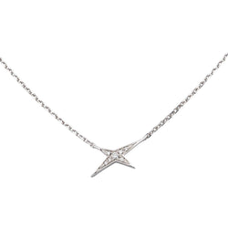 Mauboussin Collier French Valentine Or blanc Diamant - Castafiore