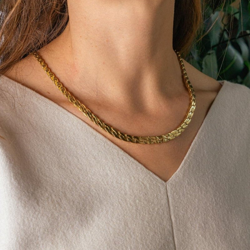Mauboussin Collier Maille Anglaise Or jaune - Castafiore