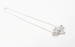 Collier guirlande en or blanc et diamants