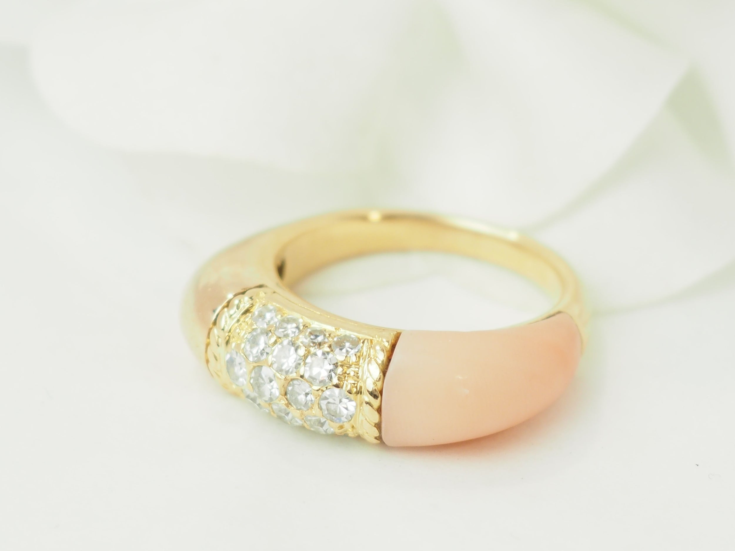 Bague Van Cleef et Arpels en or jaune et diamants