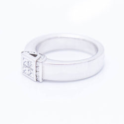 Bague PRINCESS en or avec diamants d'occasion
