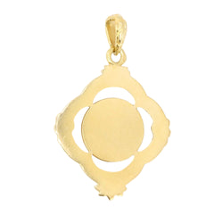 Médaille AUGIS Art Nouveau en or jaune