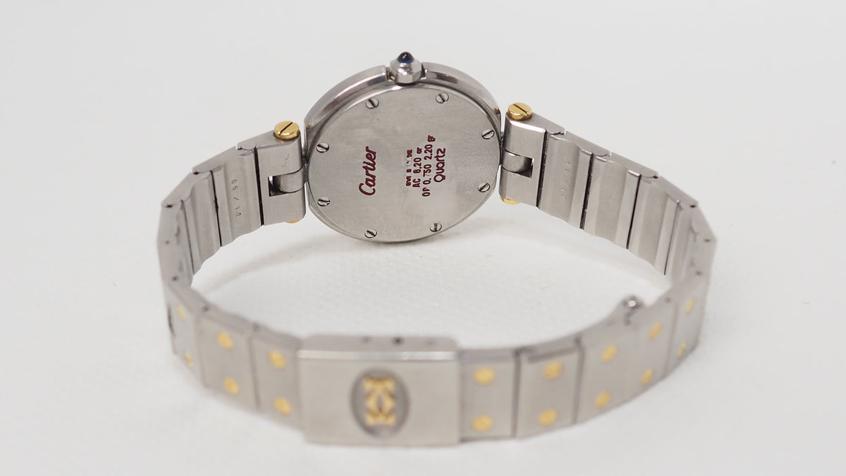 Montre Santos Vendôme de Cartier en or et acier
