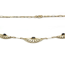 Collier Draperie - Or et Saphirs