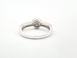 Bague Diamants Chaton Rond