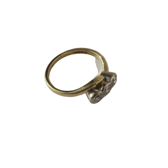 Bague trilogie diamants 0,50ct