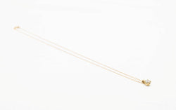 Collier maille forçat en or jaune et diamant