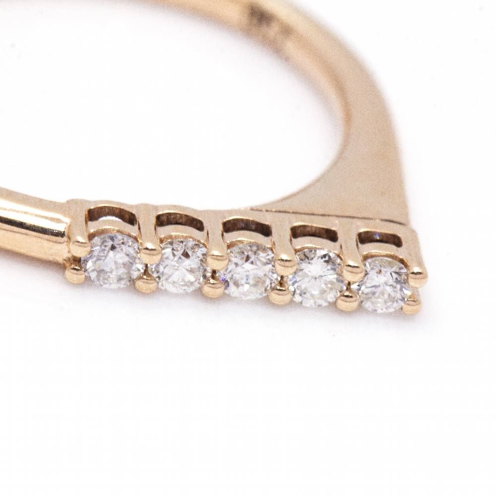 Bague SINGULAIRE en or et diamants