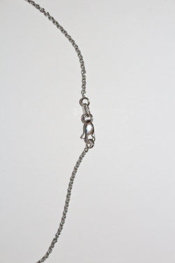 Collier Croix saphirs Or Blanc