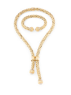 Collier Négligé  2 ors Maison CHIMENTO