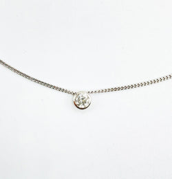 Collier Diamant Solitaire
