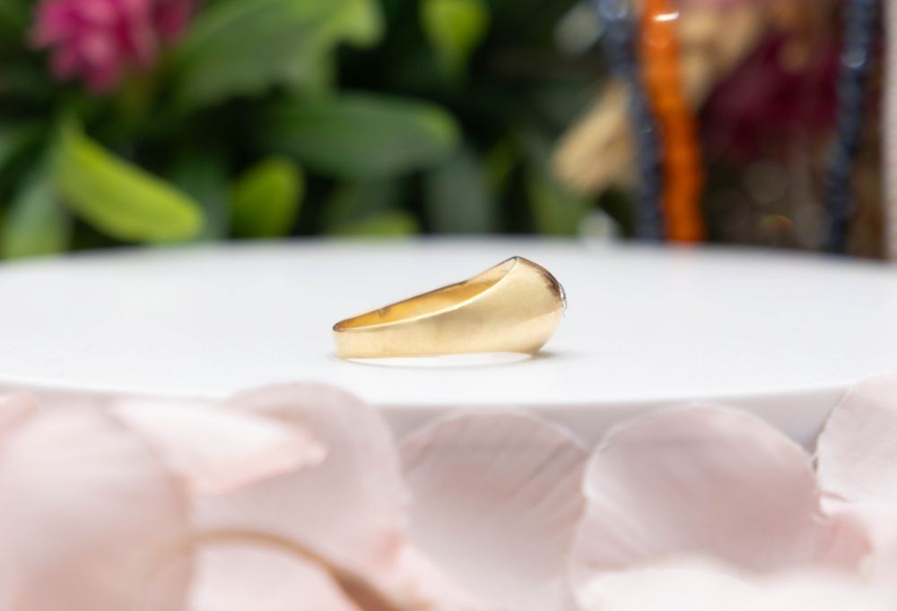 Bague Chevalière Diamant