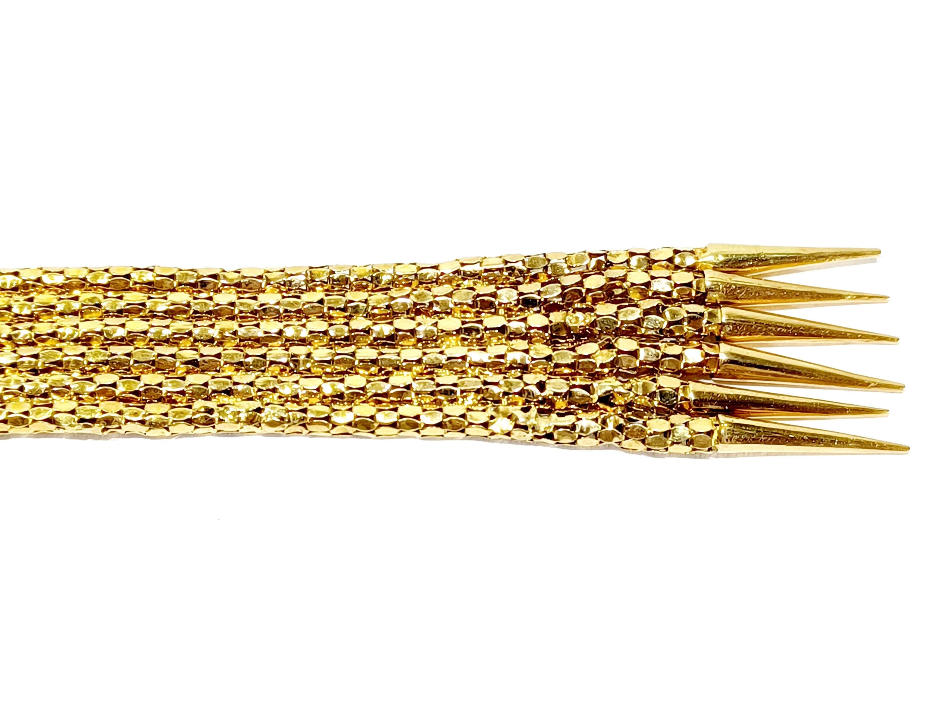 Bracelet en or et rubis