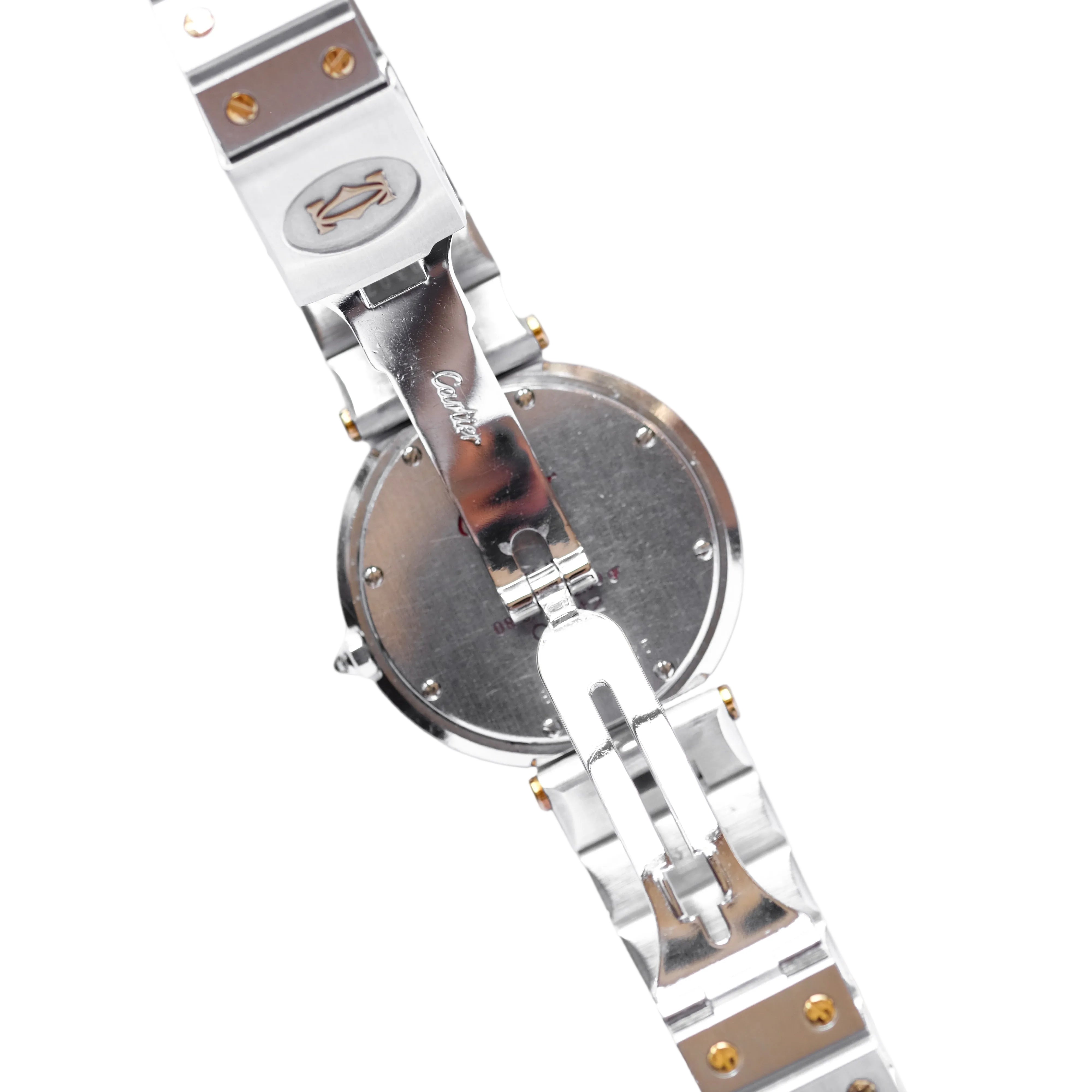 Montre CARTIER "Santos Vendôme" en or jaune et acier