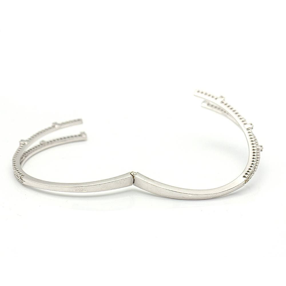 Bracelet RAY en or blanc et diamants d'occasion