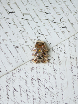 Brooch Clip Boucheron Ruby on Pink Gold 40's