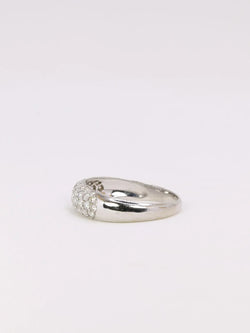 Bague jonc diamants 1 ct