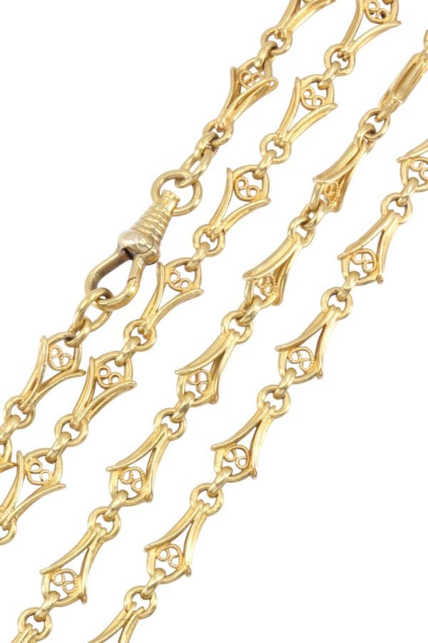 Sautoir ancien en or jaune